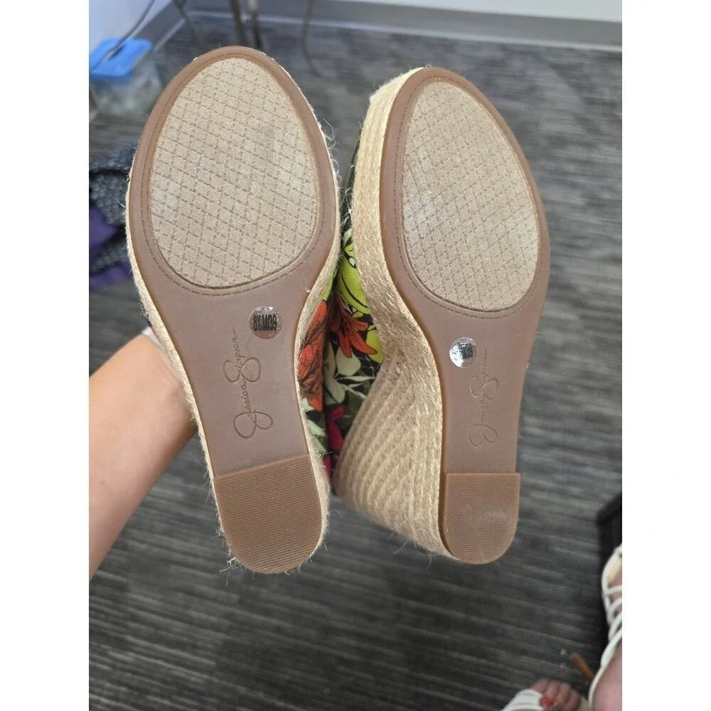 Jessica‎ Simpson Zexie wedge espadrille for women size 8.5 M
